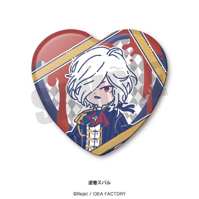 (PO) Diabolik Lovers Zero Retpop Heart Can Badge A [BOX] Image_8