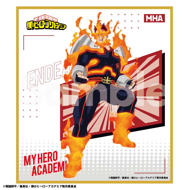 (PO) My Hero Academia Trading Mini Shikishi 6th Season Action Copyright 2 [BOX] Image_7