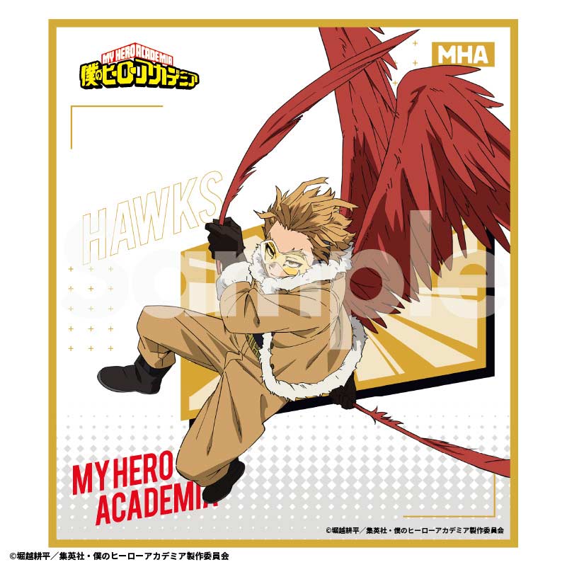 (PO) My Hero Academia Trading Mini Shikishi 6th Season Action Copyright 2 [BOX] Image_8