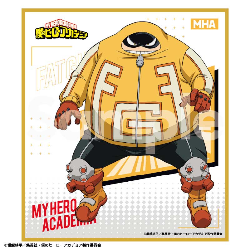 (PO) My Hero Academia Trading Mini Shikishi 6th Season Action Copyright 2 [BOX] Image_9