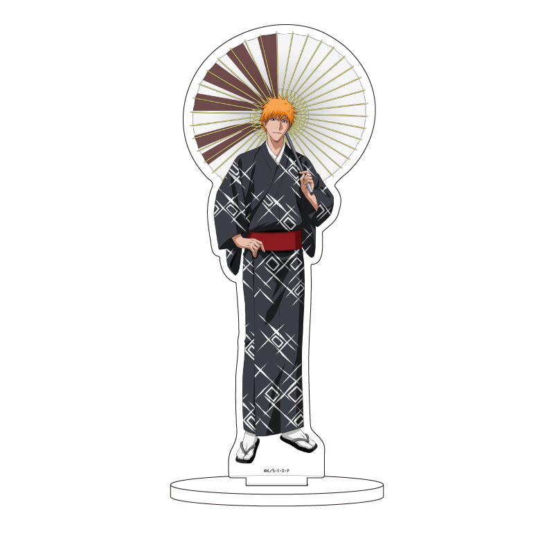 (PO) Chara Acrylic Figure Bleach 27 Kurosaki Ichigo Coarse Oilpaper Umbrella Ver. (Original Illustration) Image_1
