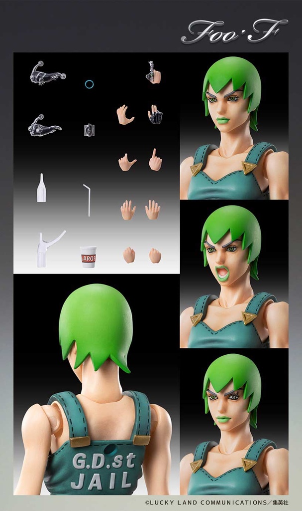 (PO) Super Action Statue JoJo's Bizarre Adventure Part VI Stone Ocean Foo Fighters Image_11