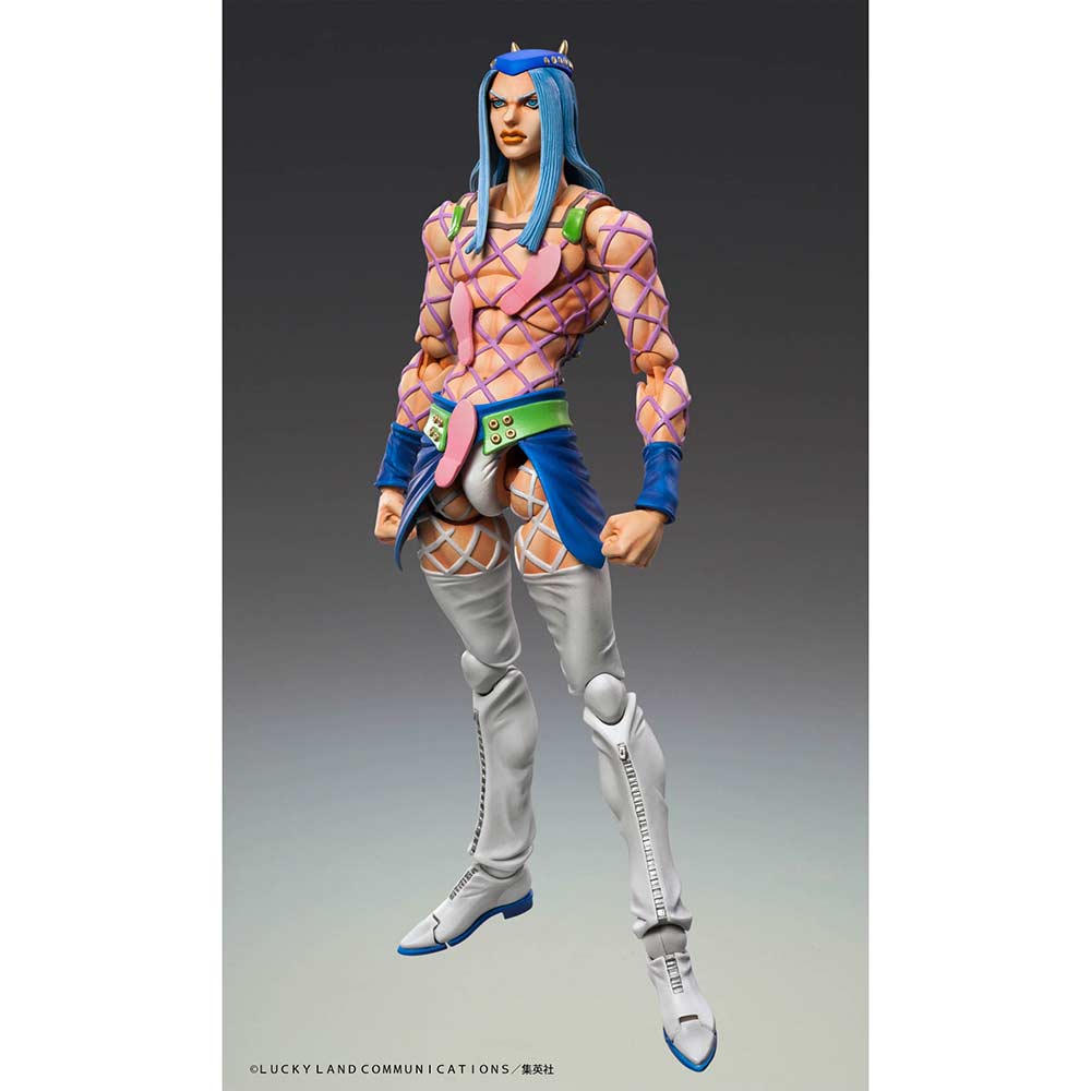 (PO) Super Action Statue JoJo's Bizarre Adventure Part VI- Stone Ocean - Narciso Anasui (Re-issue) Image_3