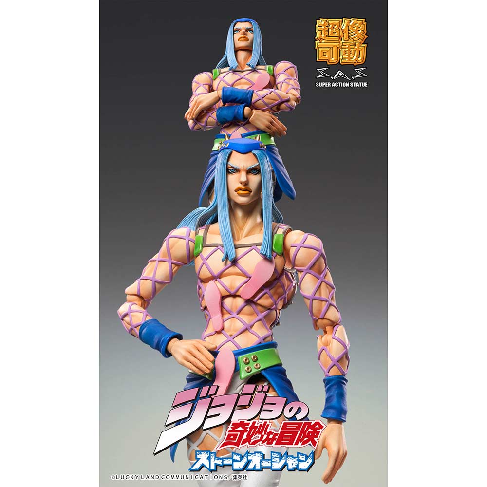 (PO) Super Action Statue JoJo's Bizarre Adventure Part VI- Stone Ocean - Narciso Anasui (Re-issue) Image_6