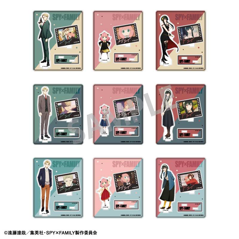 (PO) SPY x FAMILY Trading Acrylic Stand Scenes [BOX] Image_2