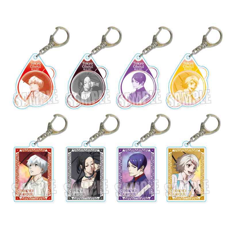 (PO) Trading Acrylic Key Chain Tokyo Ghoul Rain Ver. [BOX] Image_1