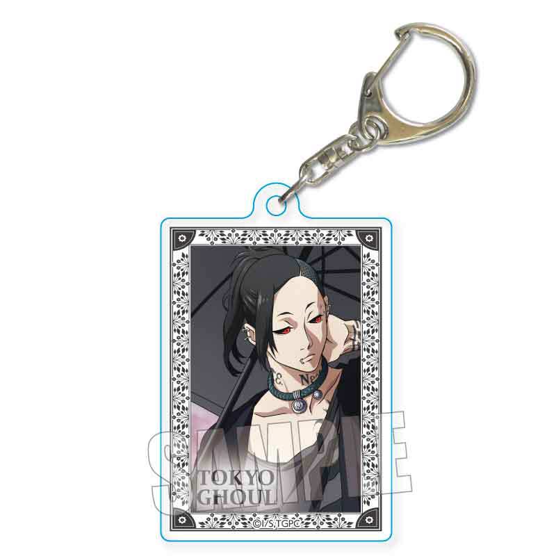 (PO) Trading Acrylic Key Chain Tokyo Ghoul Rain Ver. [BOX] Image_7
