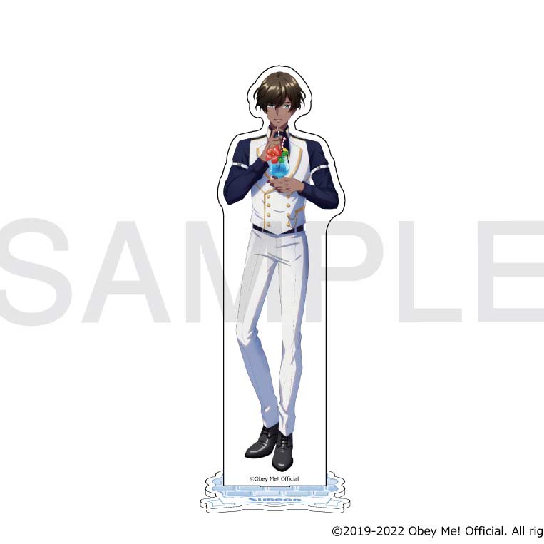 (PO) Obey Me! x mixx garden Dokidoki Cafe Meguri in Human World Acrylic Stand - Simeon Image_1