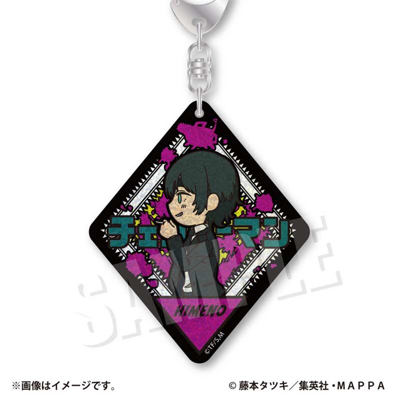 (PO) VETCOLO Chainsaw Man Glitter Acrylic Key Chain 04 Himeno Image_1