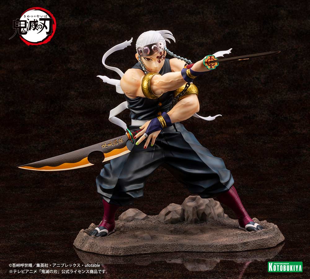 (PO) Demon Slayer: Kimetsu no Yaiba ARTFX J Uzui Tengen Image_3