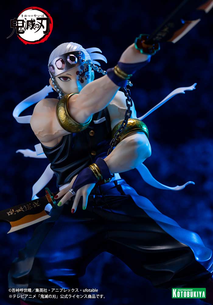 (PO) Demon Slayer: Kimetsu no Yaiba ARTFX J Uzui Tengen Image_12
