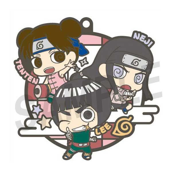 (PO) Rubber Mascot BuddyColle NARUTO Shippuden Three-man Cell Dattebayo! Ver. (Re-issue) [BOX] Image_2