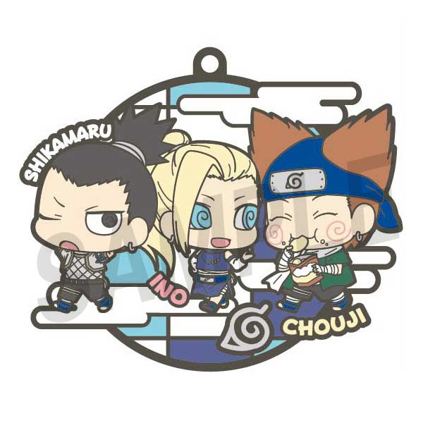 (PO) Rubber Mascot BuddyColle NARUTO Shippuden Three-man Cell Dattebayo! Ver. (Re-issue) [BOX] Image_5