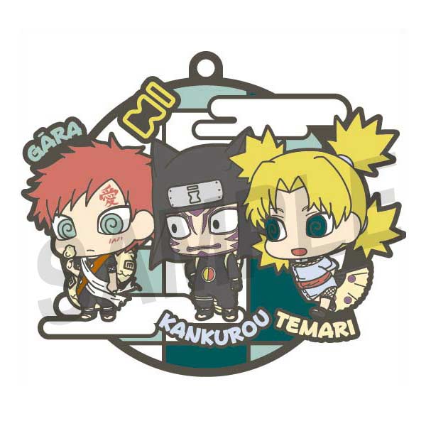 (PO) Rubber Mascot BuddyColle NARUTO Shippuden Three-man Cell Dattebayo! Ver. (Re-issue) [BOX] Image_7