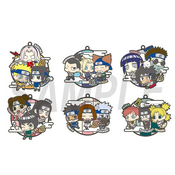 (PO) Rubber Mascot BuddyColle NARUTO Shippuden Three-man Cell Dattebayo! Ver. (Re-issue) [BOX] Image_8