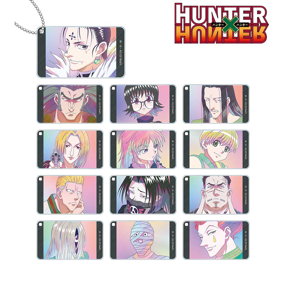 (PO) Hunter x Hunter Trading Ani-Art Clear Label Square Acrylic Key Chain Ver. B [BOX] Image_1