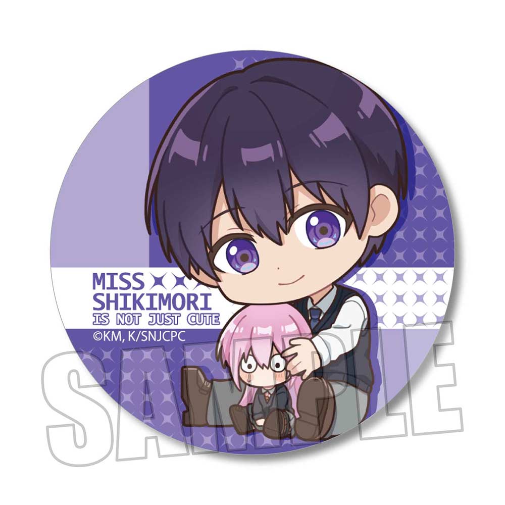 (PO) Trading Can Badge Miss Shikimori Is Not Just Cute GyuGyutto [BOX] Image_5