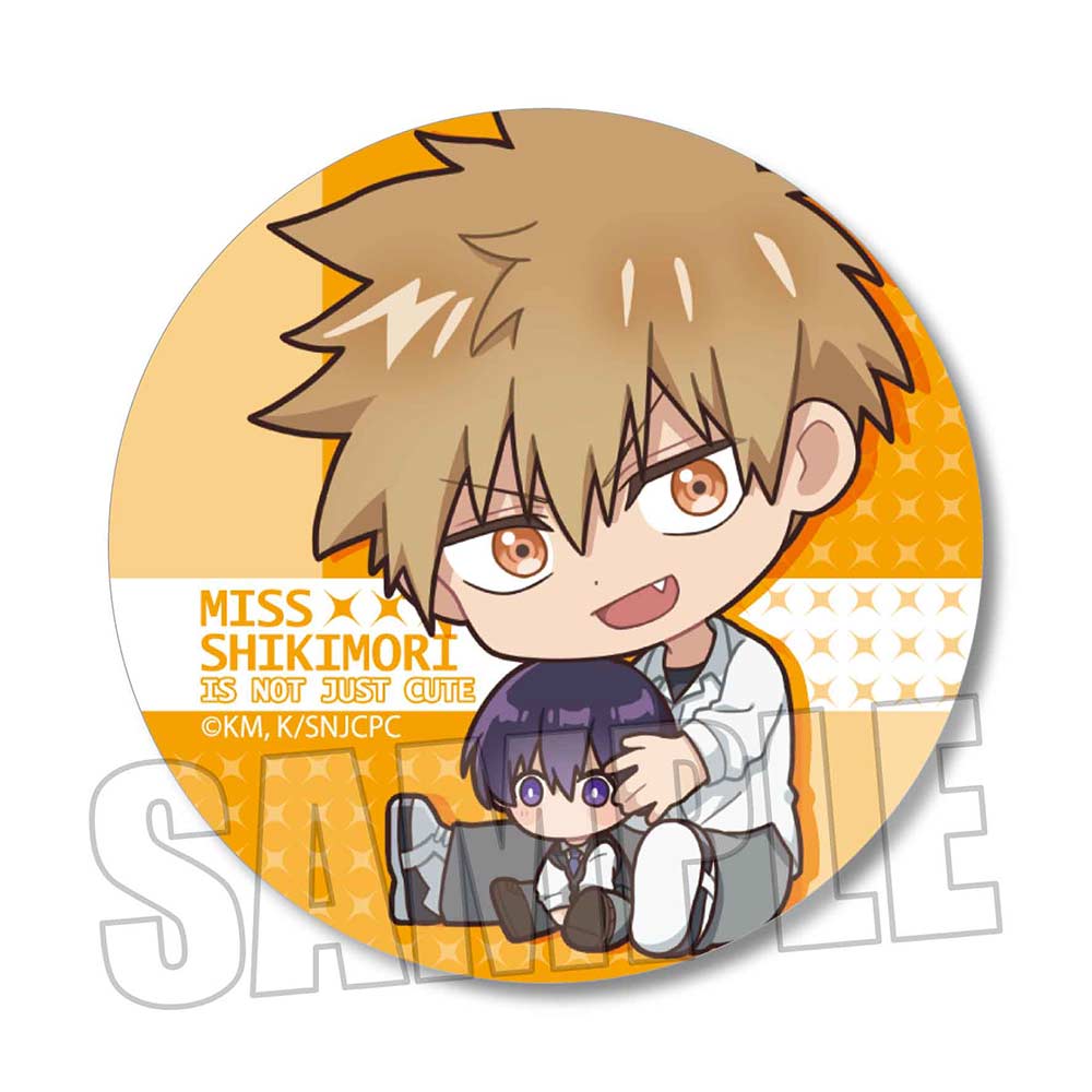 (PO) Trading Can Badge Miss Shikimori Is Not Just Cute GyuGyutto [BOX] Image_8