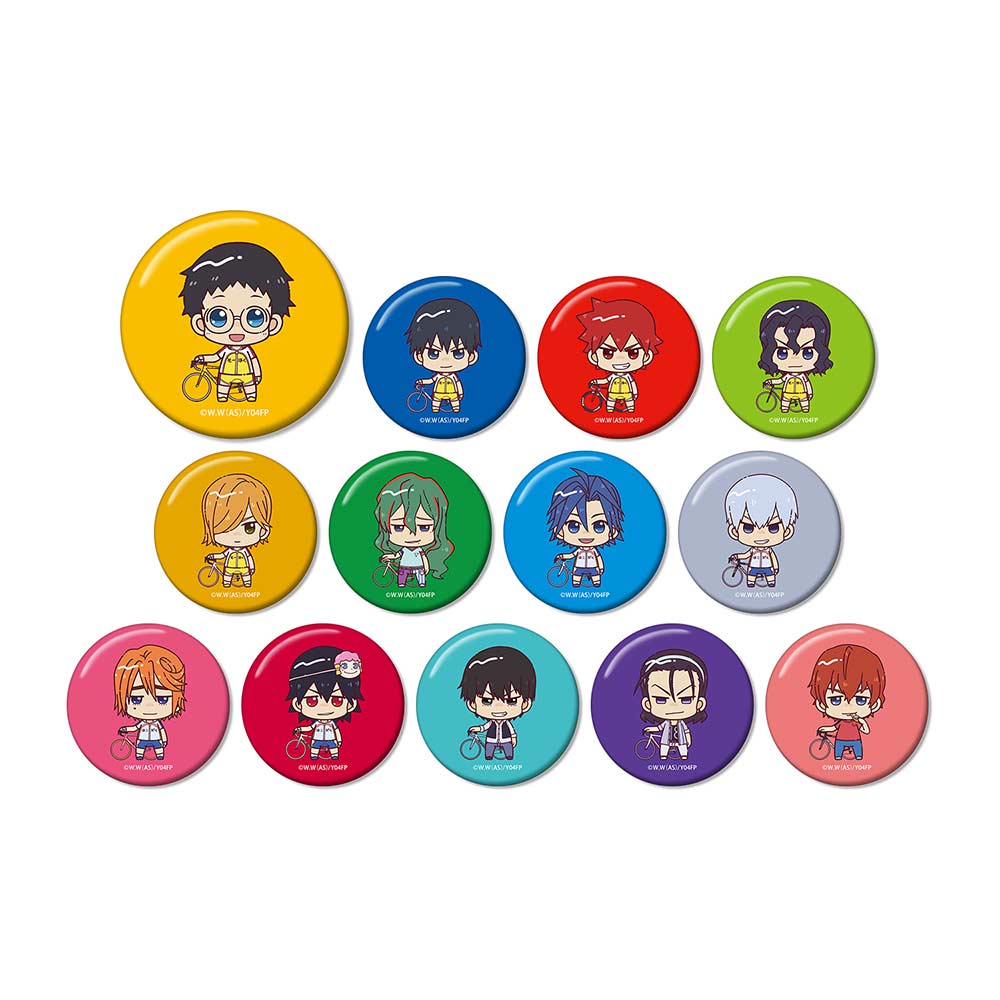 (PO) Yowamushi Pedal GLORY LINE Trading Chokonto! Can Badge [BOX] Image_2
