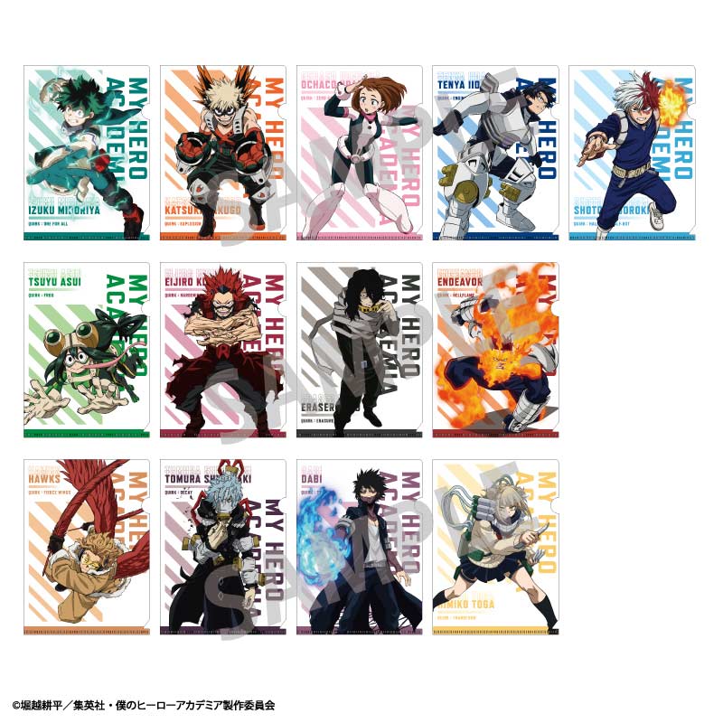 (PO) My Hero Academia A5 Trading Clear File [BOX] Image_1