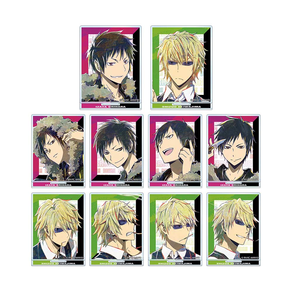 (PO) Durarara!!x2 Trading Ani-Art Izaya & Shizuo Acrylic Stand [BOX] Image_2