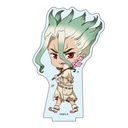 (PO) Dr. Stone Trading Original Illustration Acrylic Stand - Ishigami Senku (Cherry Blossom) Image_1