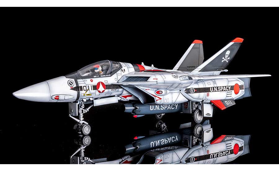 (PO) Macross: Do You Remember Love? PLAMAX 1/72 VF-1A/S Fighter Valkyrie (Ichijyo Hikaru's Fighter) Image_2
