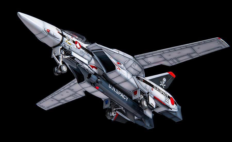 (PO) Macross: Do You Remember Love? PLAMAX 1/72 VF-1A/S Fighter Valkyrie (Ichijyo Hikaru's Fighter) Image_7