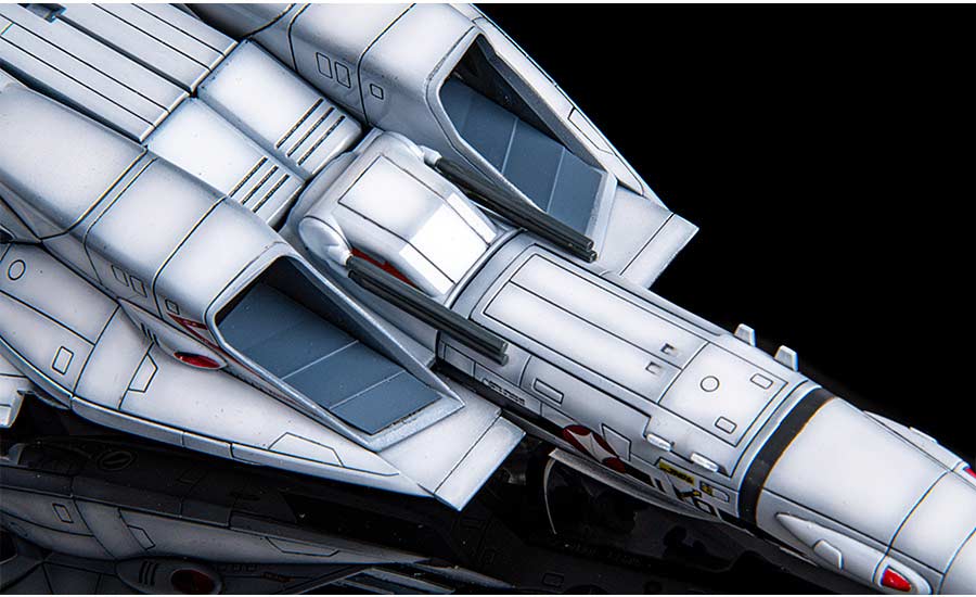(PO) Macross: Do You Remember Love? PLAMAX 1/72 VF-1A/S Fighter Valkyrie (Ichijyo Hikaru's Fighter) Image_10