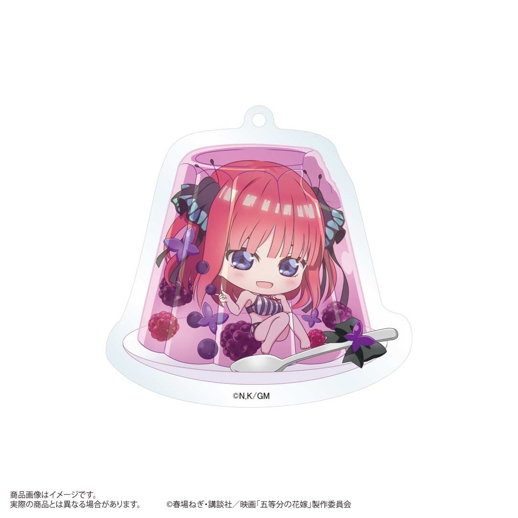 (PO) The Quintessential Quintuplets Movie Trading Acrylic Key Chain Chara Dolce [BOX] Image_9