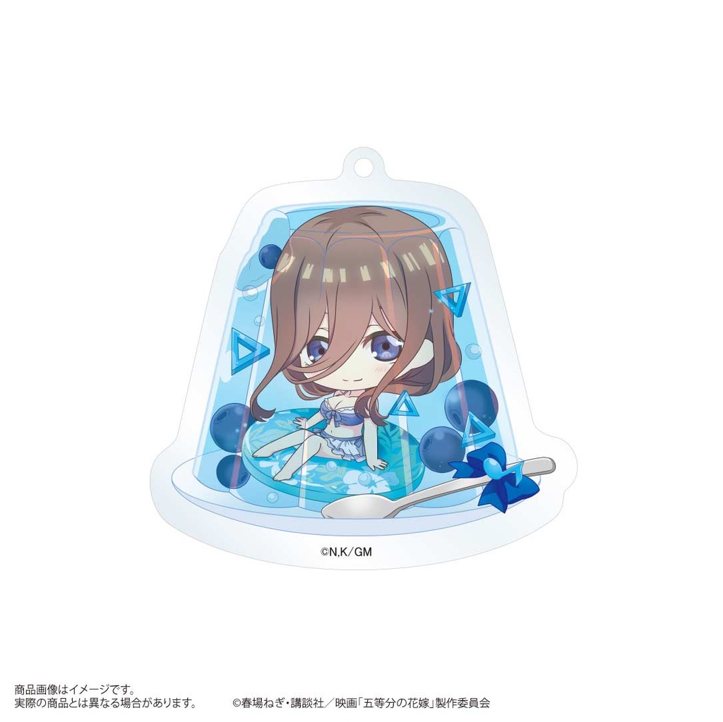 (PO) The Quintessential Quintuplets Movie Trading Acrylic Key Chain Chara Dolce [BOX] Image_10