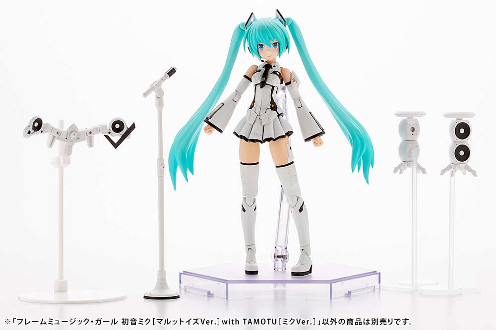 (PO) Frame Arms Girl Frame Music Girl Hatsune Miku (MARUTTOYS Ver.) with TAMOTU (Miku Ver.) Image_23
