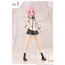 (PO) Sousai Shojo Teien x Frame Arms Girl - Gennai Ao Wakaba Girls' High School Winter Clothes - Dreaming Style Happy Monochrome Image_5