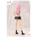 (PO) Sousai Shojo Teien x Frame Arms Girl - Gennai Ao Wakaba Girls' High School Winter Clothes - Dreaming Style Happy Monochrome Image_6