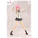 (PO) Sousai Shojo Teien x Frame Arms Girl - Gennai Ao Wakaba Girls' High School Winter Clothes - Dreaming Style Happy Monochrome Image_8