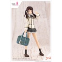 (PO) Sousai Shojo Teien x Frame Arms Girl - Gennai Ao Wakaba Girls' High School Winter Clothes - Dreaming Style Happy Monochrome Image_13