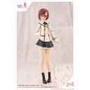 (PO) Sousai Shojo Teien x Frame Arms Girl - Gennai Ao Wakaba Girls' High School Winter Clothes - Dreaming Style Happy Monochrome Image_14