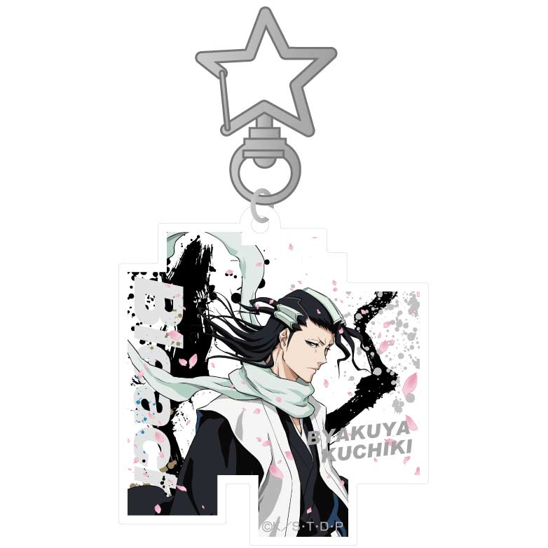 (PO) Bleach my Sword, My Soul Acrylic Key Chain Kuchiki Byakuya Image_1