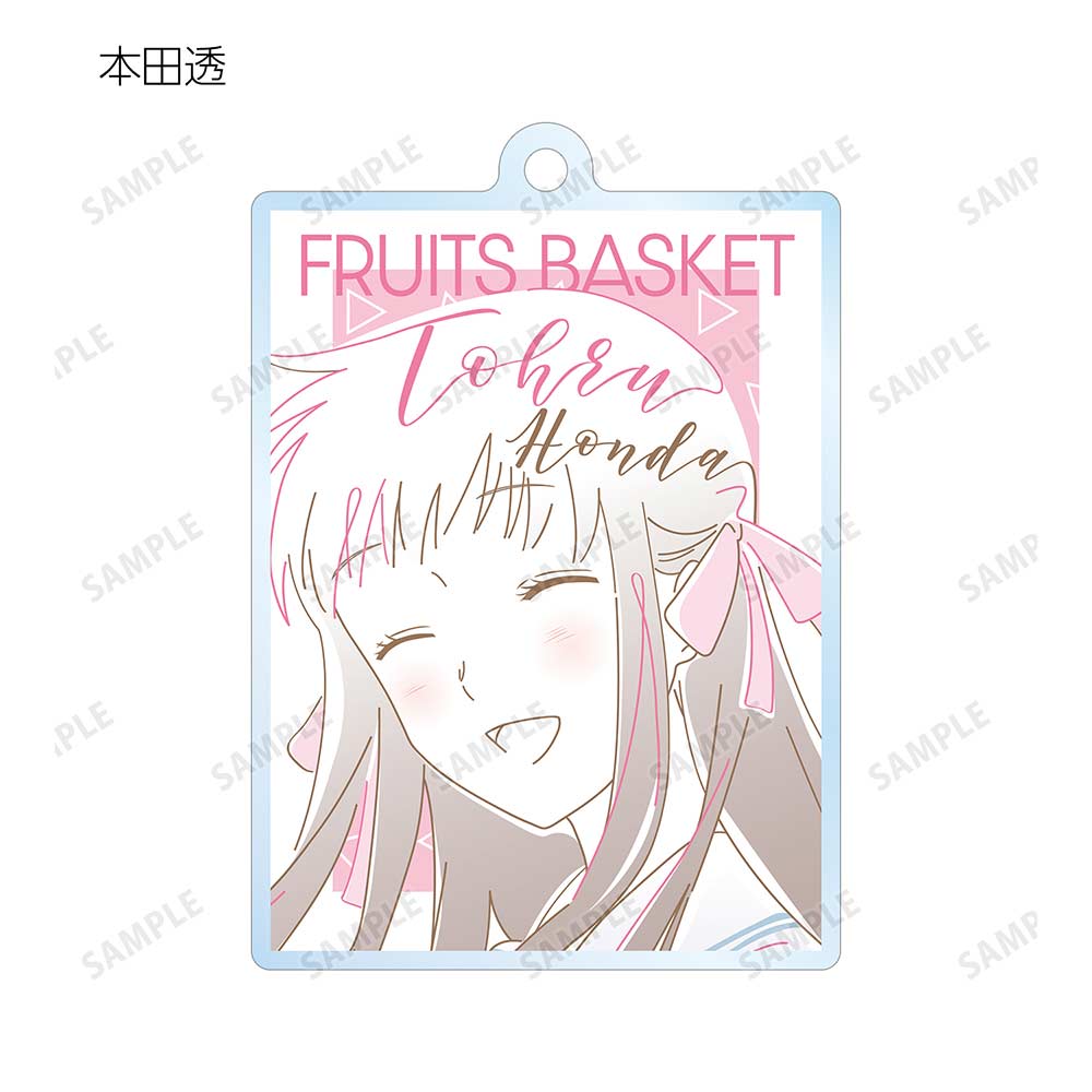 (PO) Fruits Basket Trading Lette-graph Acrylic Key Chain Ver. A [BOX] Image_3