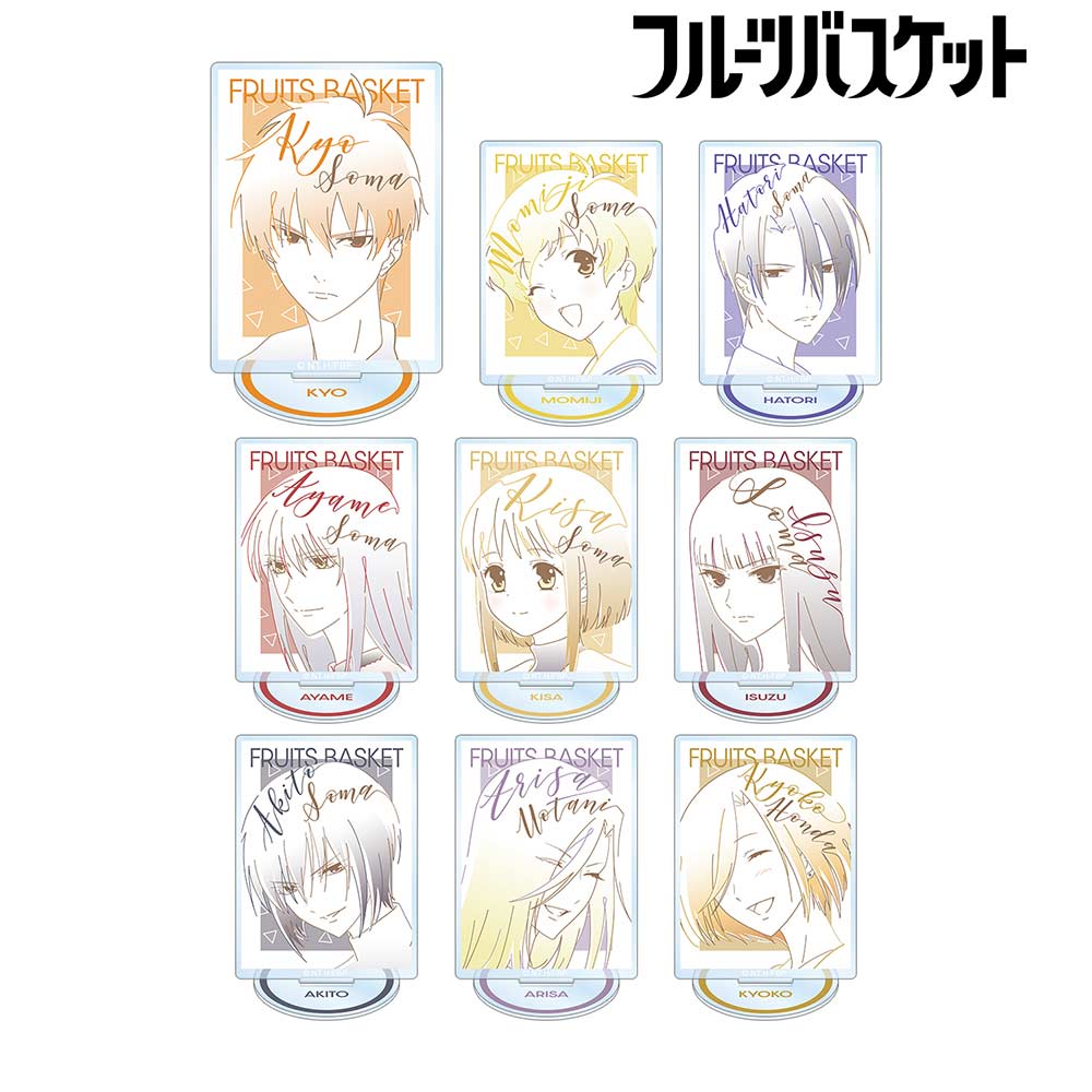 (PO) Fruits Basket Trading Lette-graph Acrylic Stand Ver. B [BOX] Image_1
