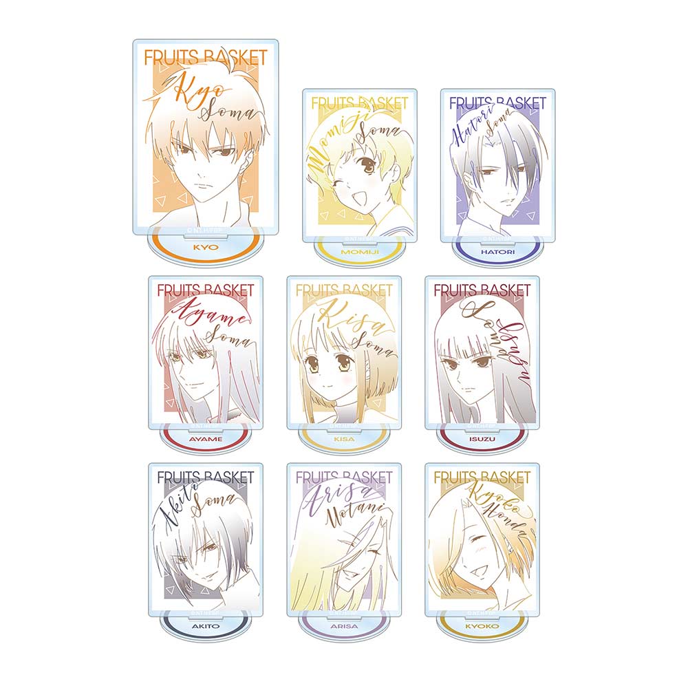 (PO) Fruits Basket Trading Lette-graph Acrylic Stand Ver. B [BOX] Image_2