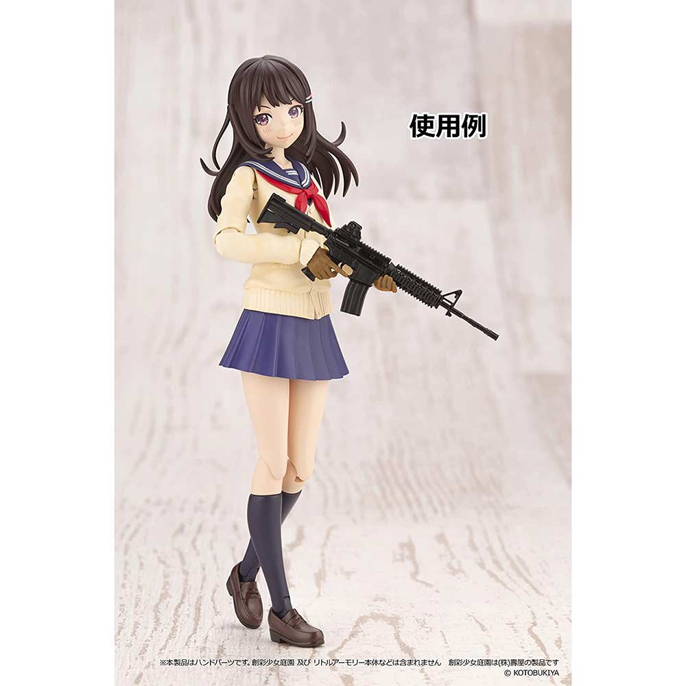 (PO) LittleArmory LAOP09 Tactical Gloves for Sousai Shojo Teien (Tan) Image_2