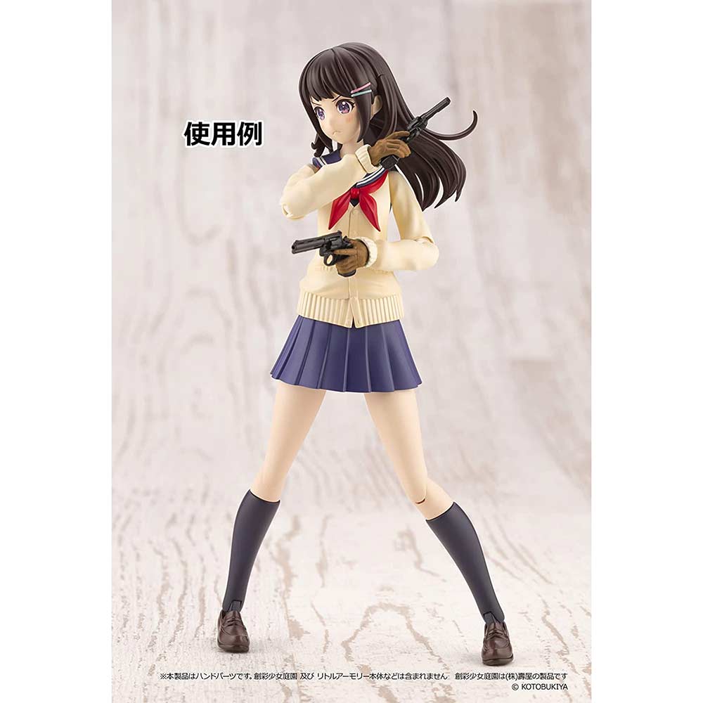 (PO) LittleArmory LAOP09 Tactical Gloves for Sousai Shojo Teien (Tan) Image_3