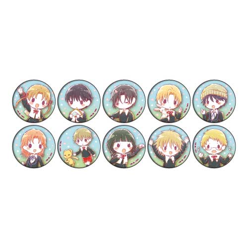 Gakuen Alice Can Badge 02 Ohanami Ver. (Graff ArtDesign) Image_1