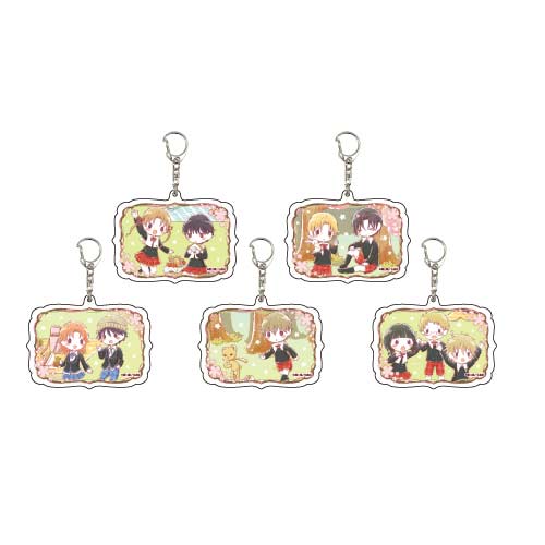 Gakuen Alice Acrylic Key Chain 01 Ohanami Ver. (Graff ArtDesign) Image_1