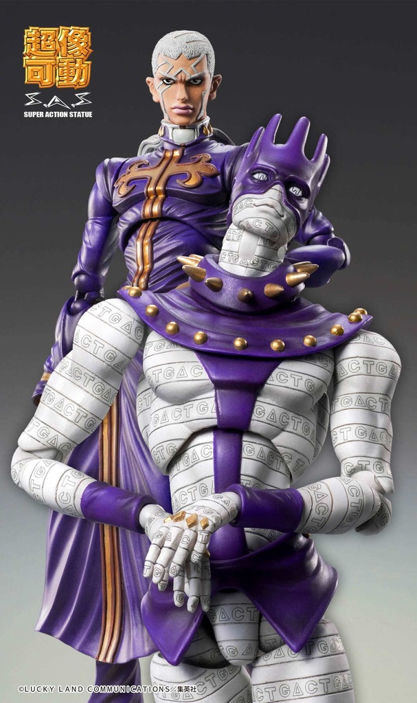 (PO) Super Action Statue JoJo's Bizarre Adventure Part VI Stone Ocean - Whitesnake (Re-issue) Image_7
