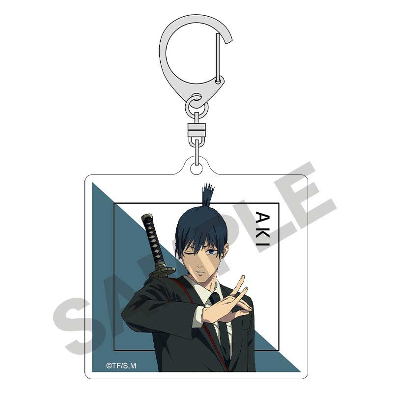 (PO) Chainsaw Man Trading Acrylic Key Chain [BOX] Image_5