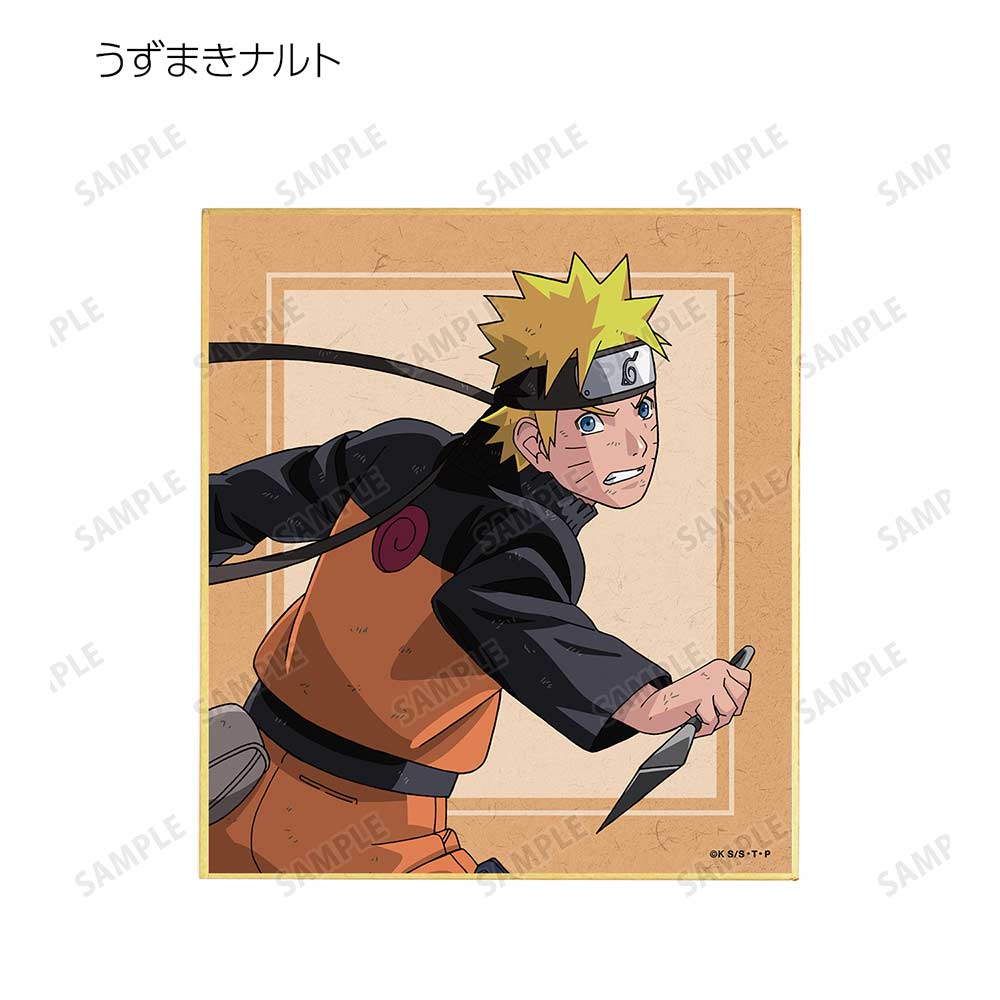 (PO) NARUTO Shippuden Original Illustration Tatakau Senaka Ver. Trading Mini Shikishi [BOX] Image_3