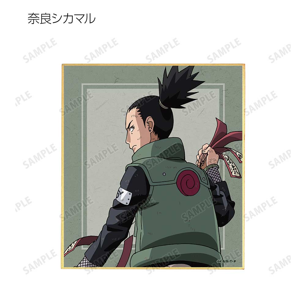 (PO) NARUTO Shippuden Original Illustration Tatakau Senaka Ver. Trading Mini Shikishi [BOX] Image_6