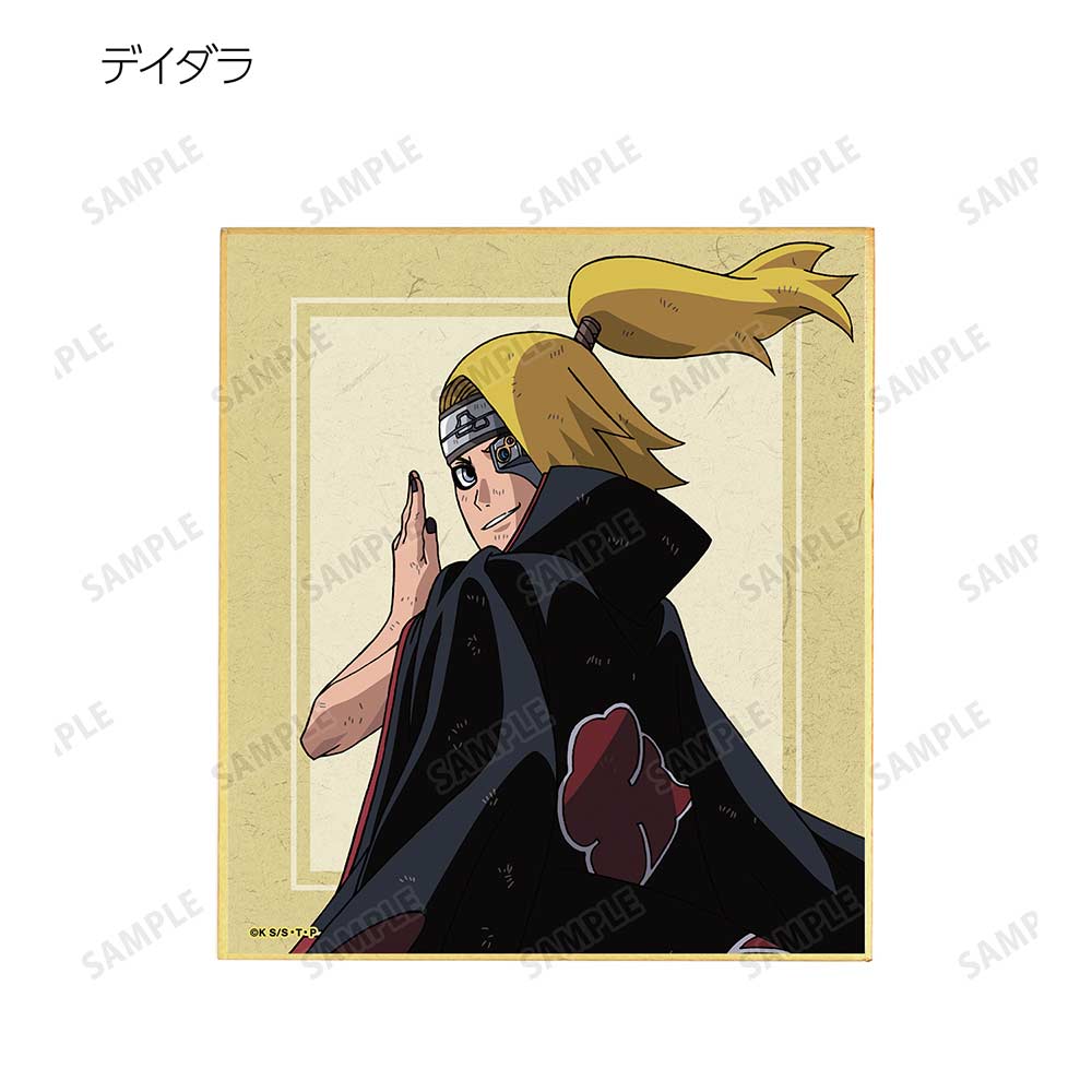 (PO) NARUTO Shippuden Original Illustration Tatakau Senaka Ver. Trading Mini Shikishi [BOX] Image_10